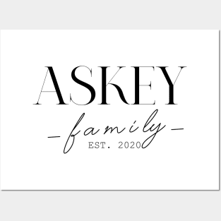 Askey Family EST. 2020, Surname, Askey Posters and Art